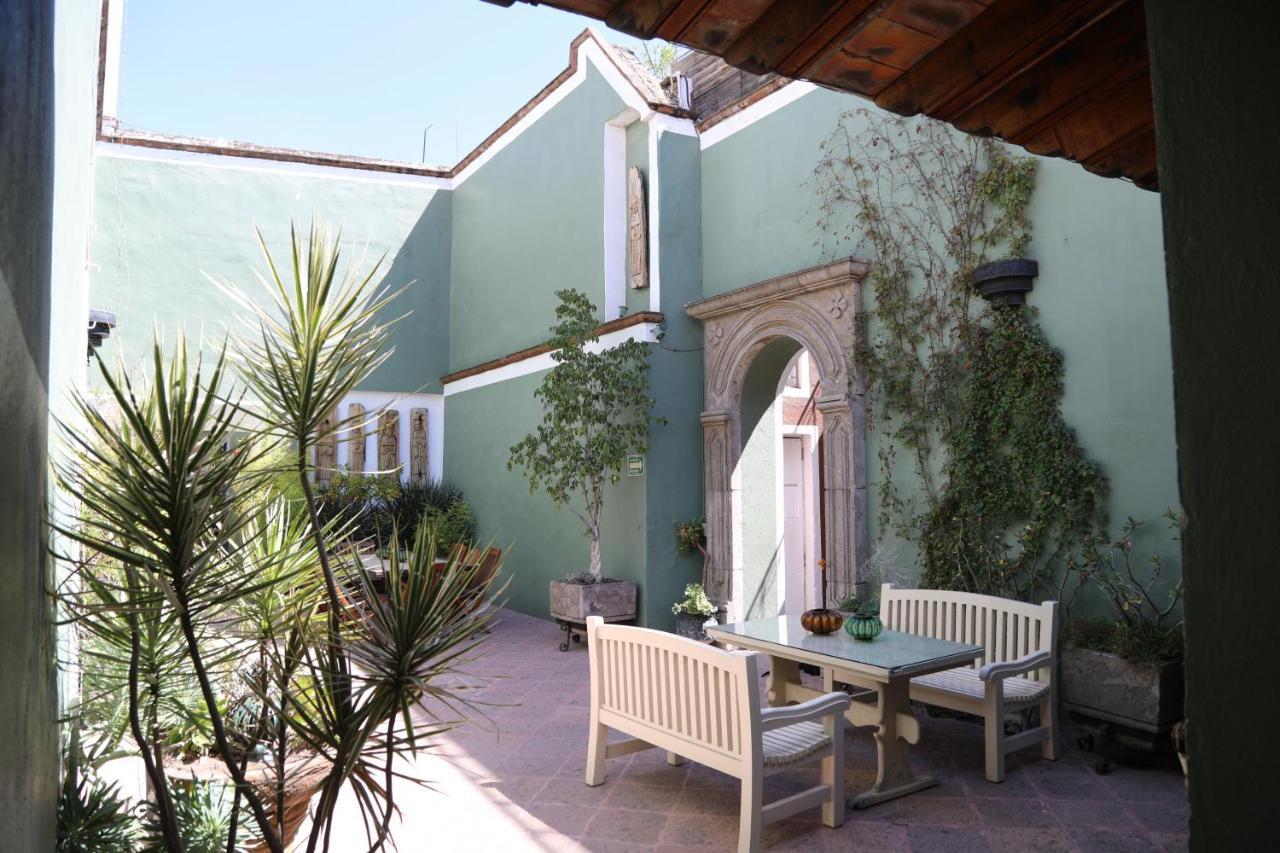 La Casa Del Atrio Hotel Querétaro Buitenkant foto